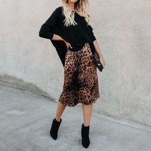 Vici Dolls Leopard Skirt